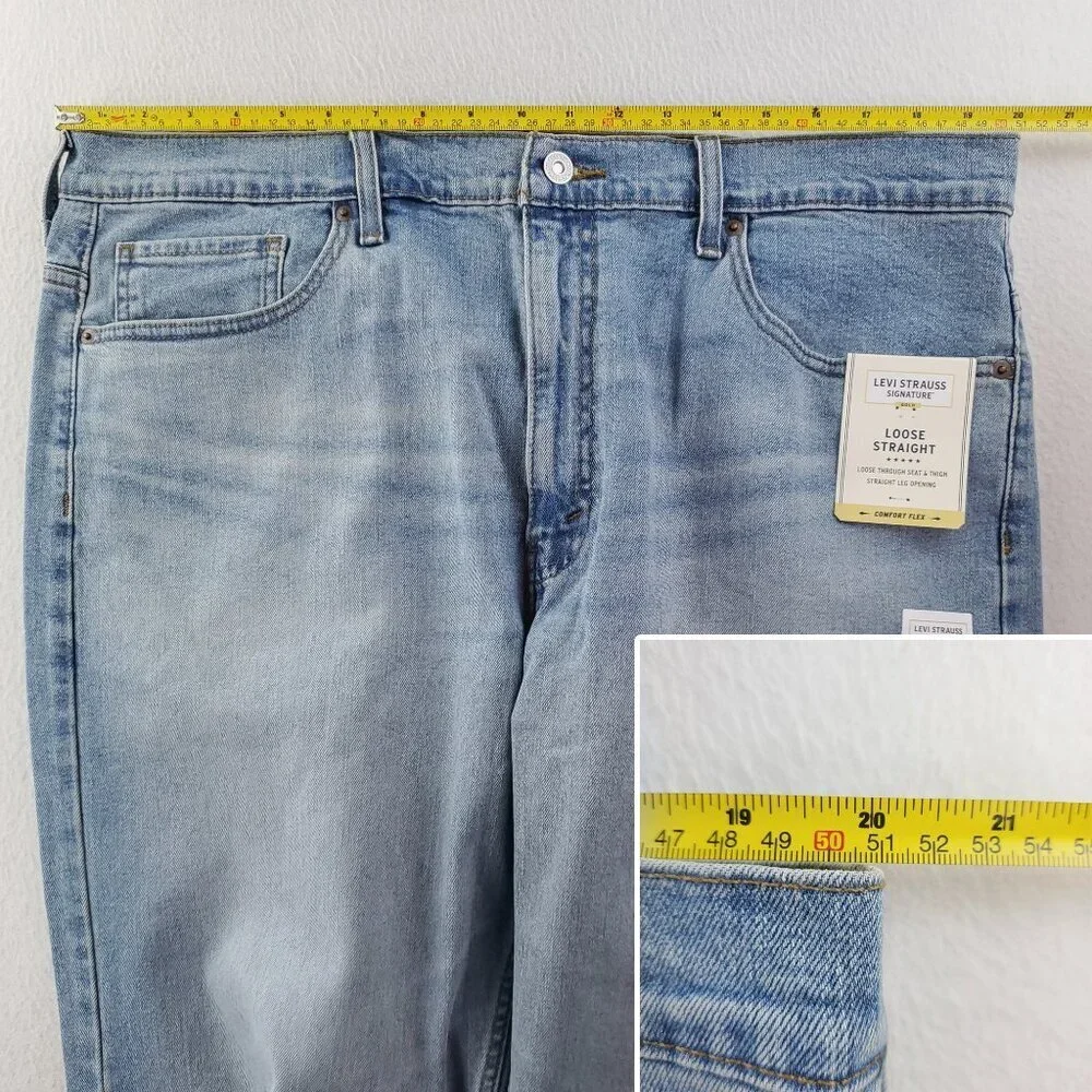 Levi's Signature Gold Jeans Loose Straight Stretch Men's 